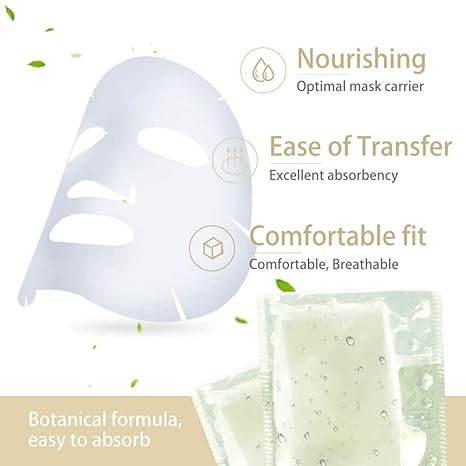 Ci'Orip Fresh Customized Anti-Aging Facial Mask, Patent Hydrolate for Complete Skin Care, Private Label and Designed By You, Made, Taiwan (Pack 100)